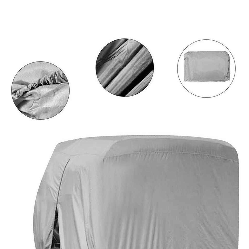 Waterproof Oxford Fabric Golf Cart Cover UV Protector Heavy Duty Golf Cart Cover for 2 or 4 Passenger Seats Club Car