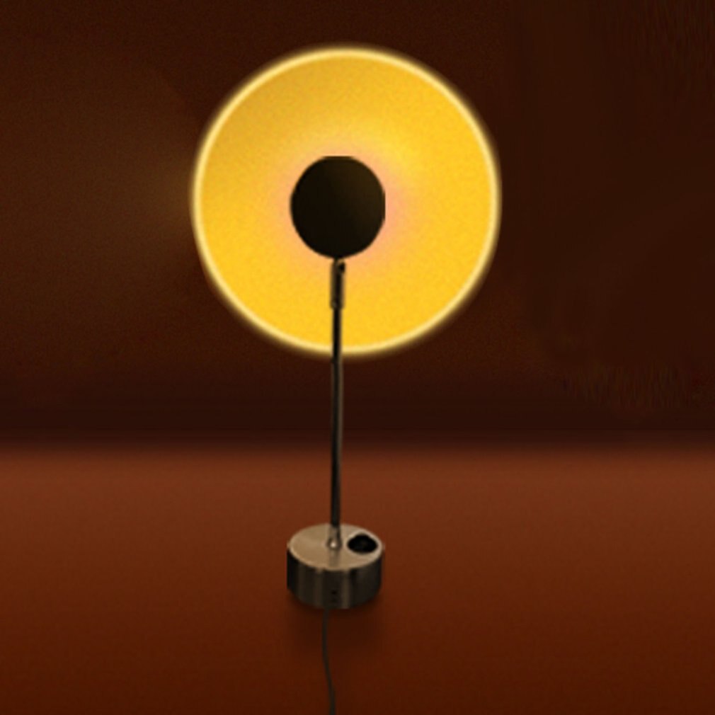 RK64 Usb Plug In Desk Lamp Atmosphere Lamp Free Projection Photograph Shooting Lamp For Bedroom Living Room