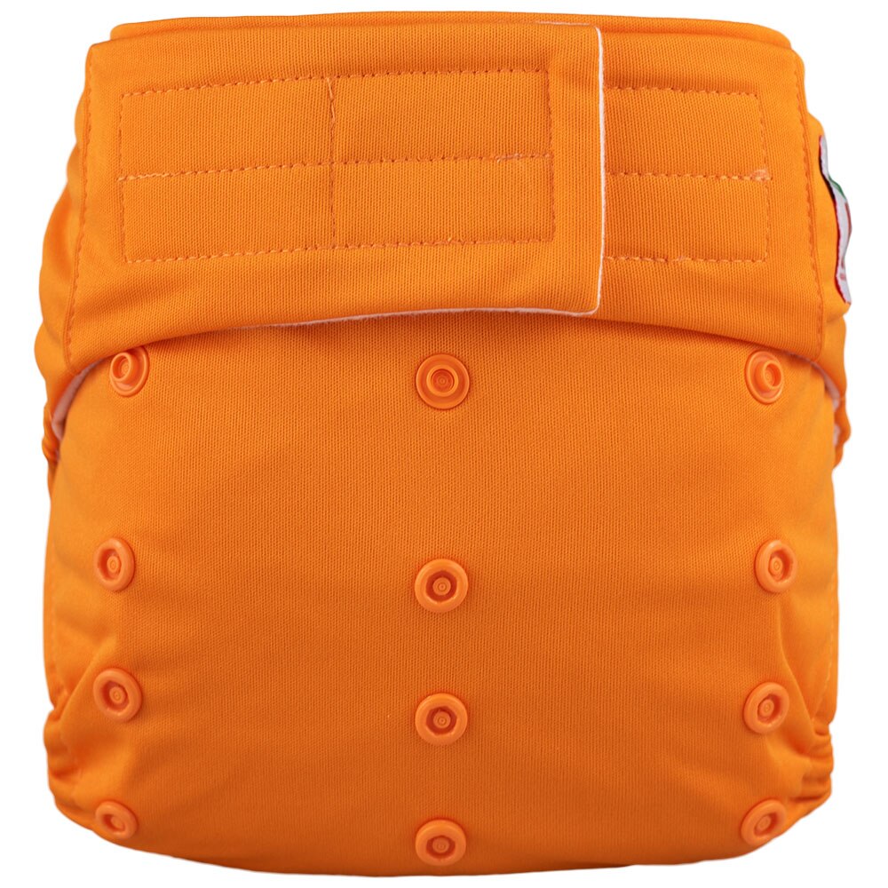 4 PCS Solid Color Baby Cloth Pocket Diaper Reusable Washable Eco Friendly Cloth Nappy With Inserts Baby Boy Girl