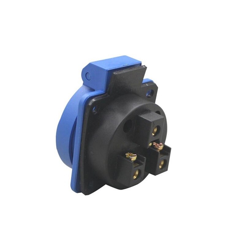 Universele Waterdichte Industriële Stopcontact 16A eenfase AC Stopcontact Socket met Waterdichte Hoes: socket