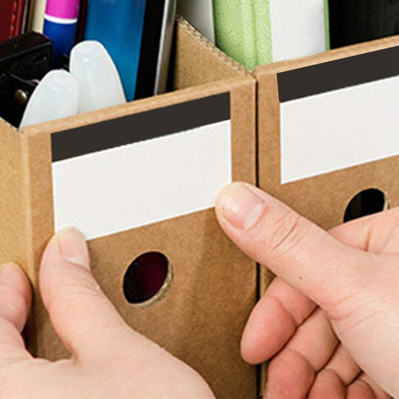 Stationery Storage Box Kraft Paper azine Doent Rack Desk Organiser School Paperwork Office File Holder Foldable