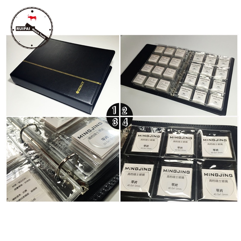 41pcs/set Mineral Watch Crystal Glass 20mm~40mm Assort size 1.0 thickness Watch Glass