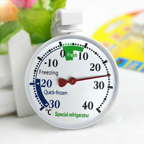 Refrigerator Dial Pointer Fridge Useful Thermometer Freezer Temperature