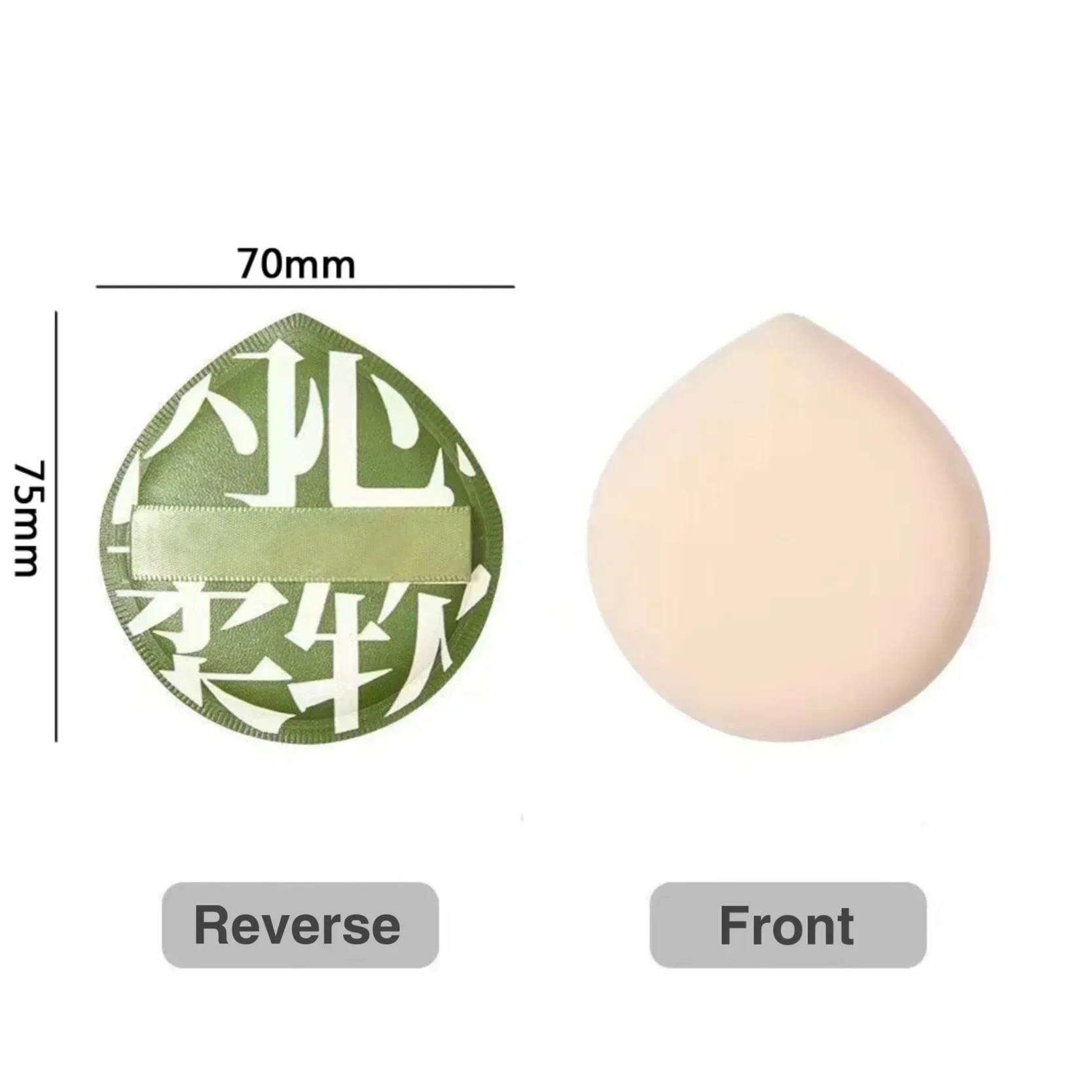 Juego de 9 Uds de esponjas de cosméticos súper suaves, esponja de maquillaje para maquillaje para mujeres, esponja en polvo, accesorios de herramientas de belleza coreana, esponja gigante grande