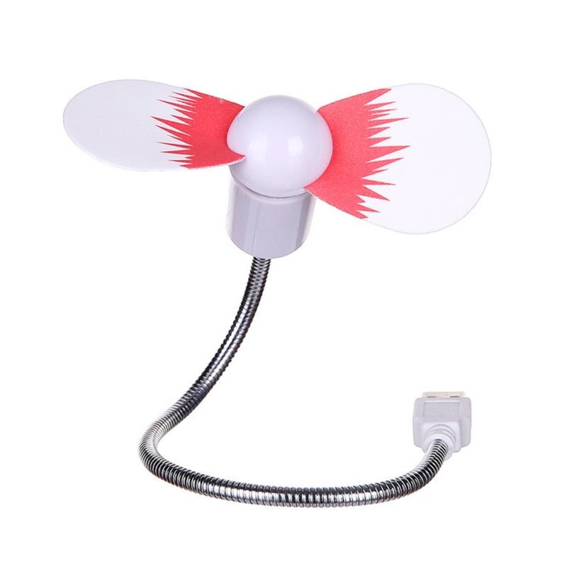 Safe Low Power Energy Saving Flexible Mini USB Cooling Fan For Notebook Laptop Computer USB Gadgets Fan sw0514: C