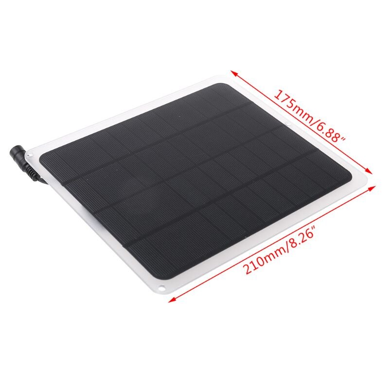 Solar Powered Fan Ventilator For Dog Greenhouse Chicken House Energy-saving R91A