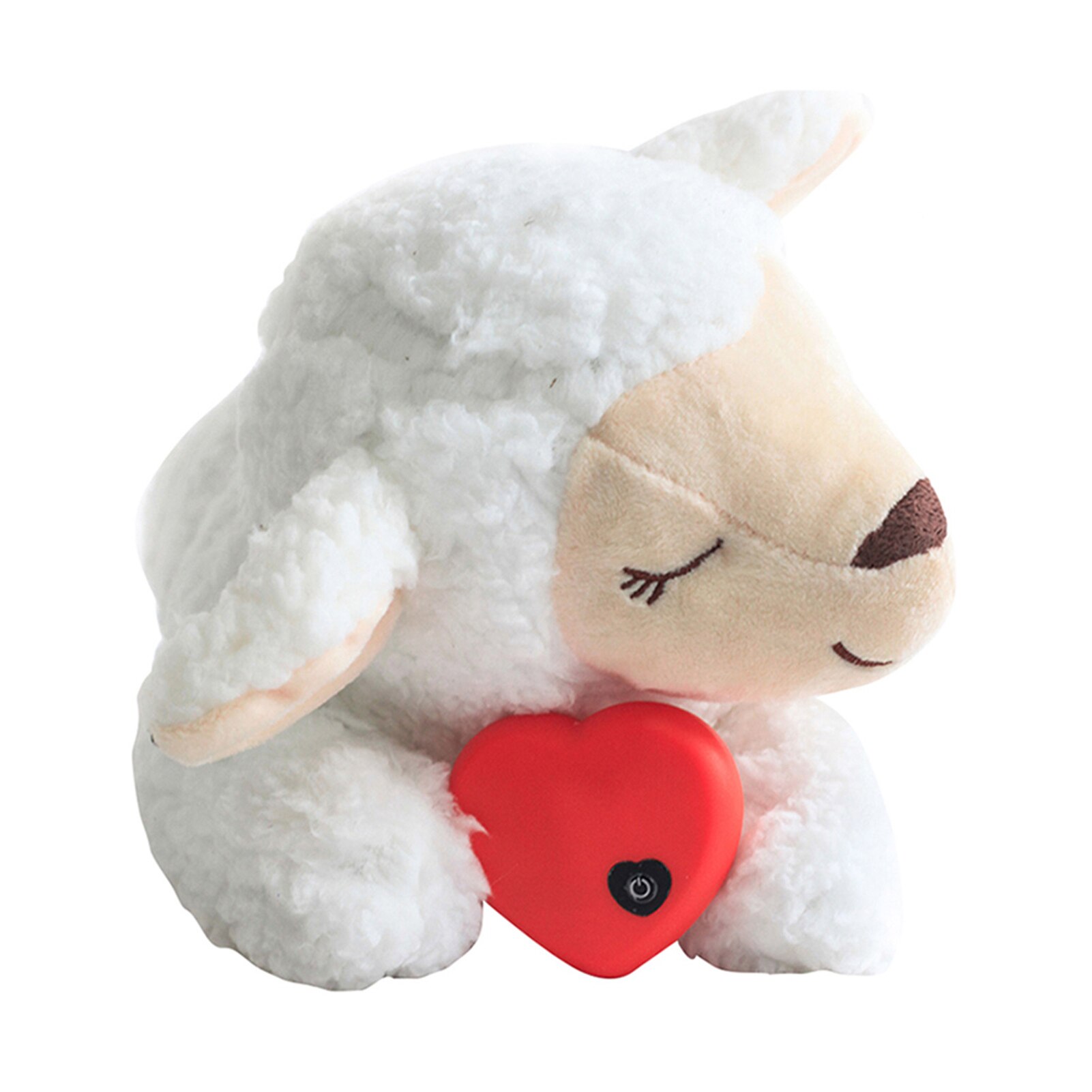 Dog Toy Plush Toy Comfortable Behavioral Training Aid Toy Heart Beat Soothing Heating Plush Doll Sleep For Dogs Cats: C  Heart Beat