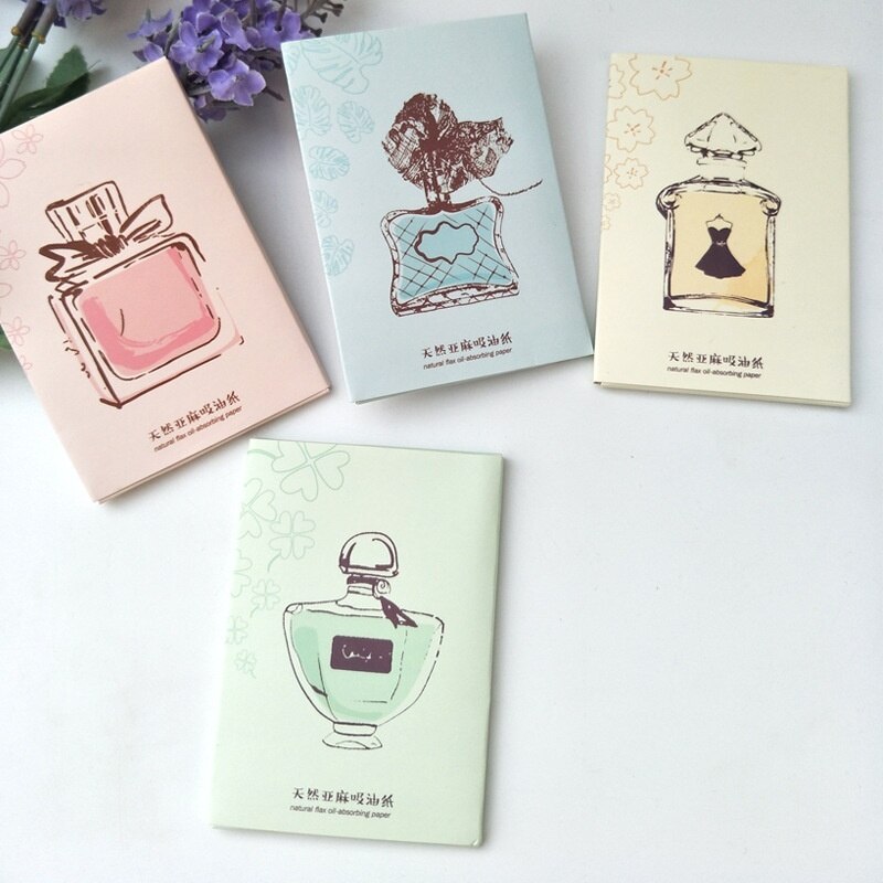 50pcs / box of oil-absorbent paper randomly send 5 boxes of facial oil control clean face oil-absorbing paper