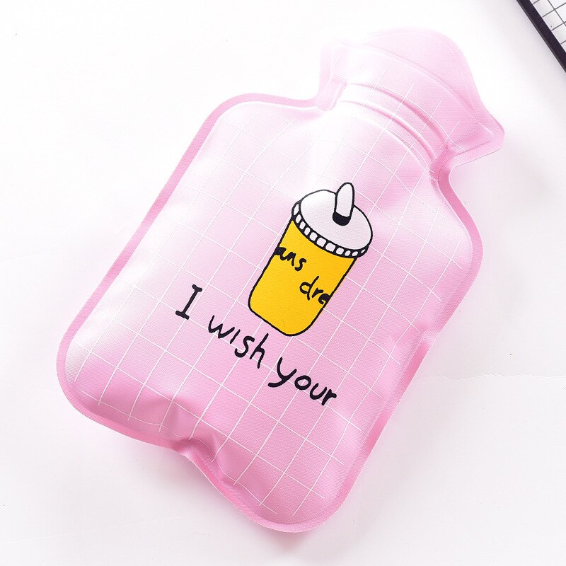 Haus Artikel Karikatur Hand Po Warme Wasser Flasche Nette Mini Heißer Wasser Flaschen Kleine Tragbare Hand Wärmer Wasser Injektion Lagerung tasche: 3