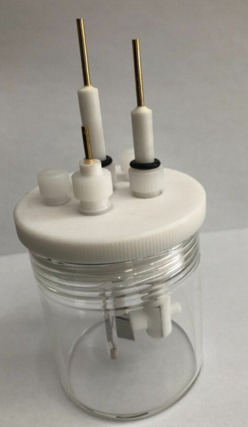 Sealed glass electrolytic cell 60ml / 100ml / 150ml sealed electrolytic cell Glass sealed electrolytic cell