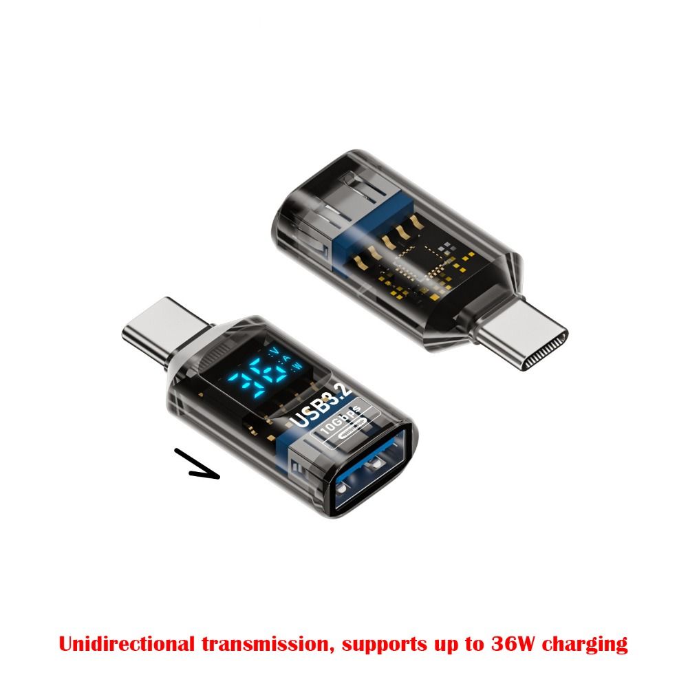 USB 3.2 Digital Display Adapter 10Gbps USB Male TO USB Female Converter Fast Charging Data Transafer USB C Adapter For PC Laptop: Rose Gold