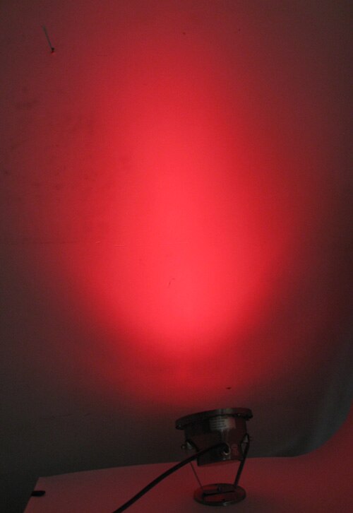 IP68,18W RGB LED projector light,LED outdoor spotlight,underwater led spotlight,stainless steel, 24V DC,DS-10-27-18W-RGB