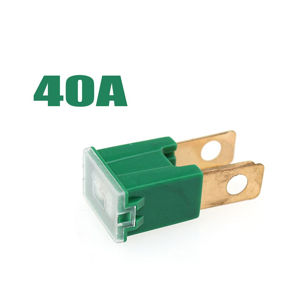 100A JCASE FMX Pal Male Slow Blow Car Auto Fuse Car accessories for Nissan Mazda H-o-n-d-a T-o-y-o-t-a: 40A