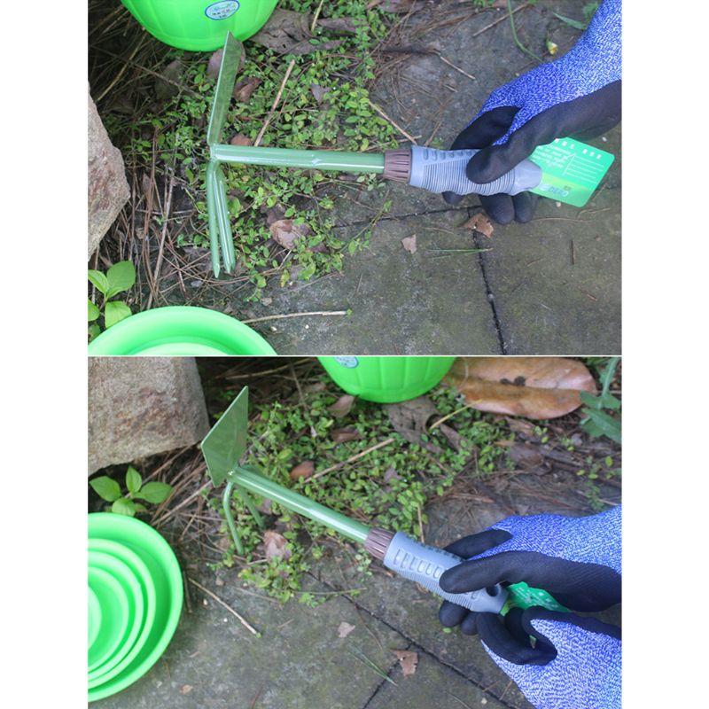 Dual-purpose havearbejde værktøj hakke / rive til havehave / plating blomster