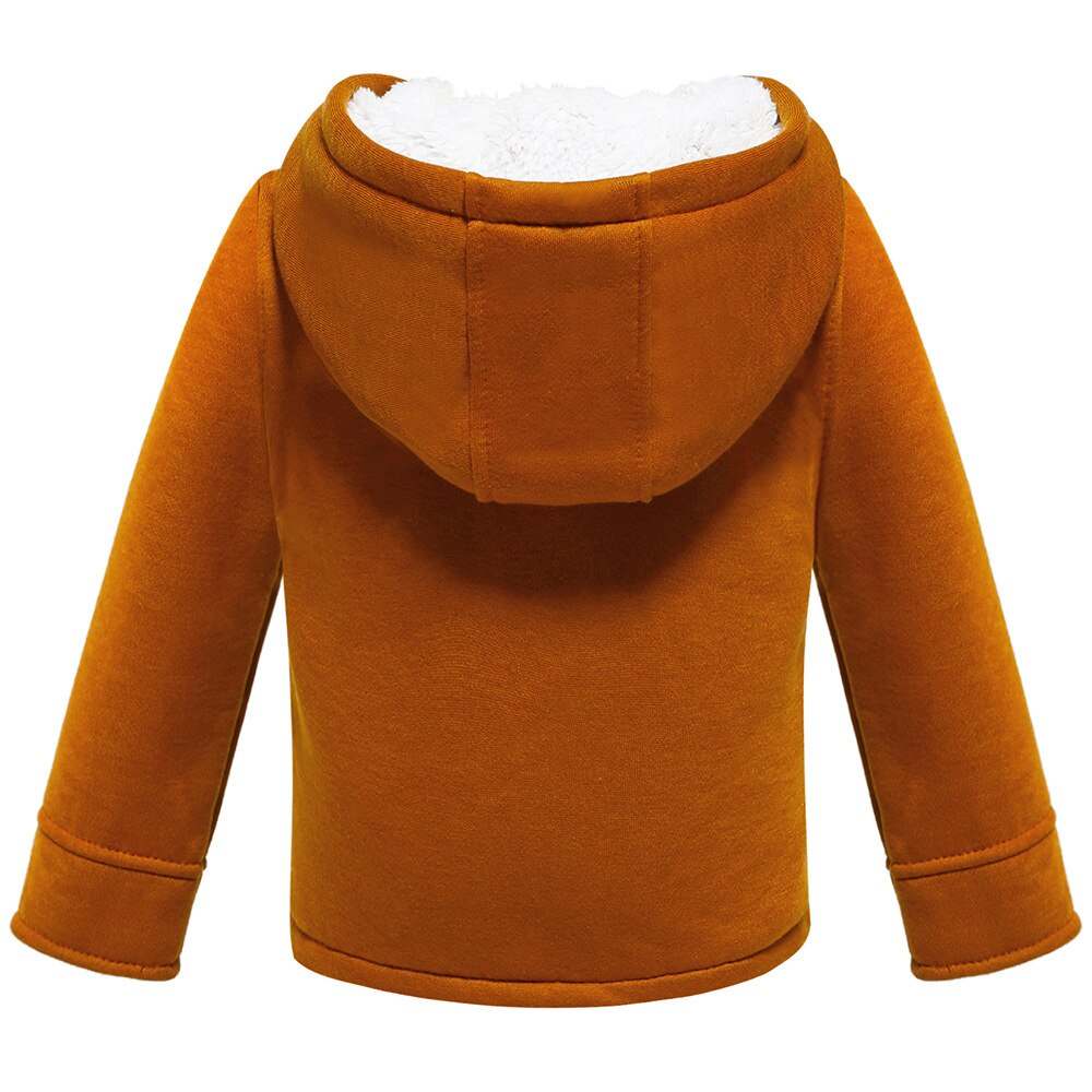 Winter Boys Jackets Keep Warm Thick Casual Hooded Coats For Kids Resist The Severe Cold Toddler Children Clothing