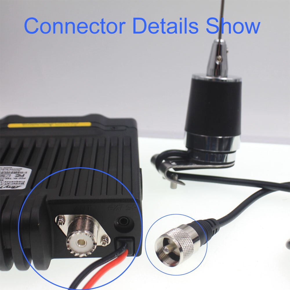 144/430MHz Dual Band NMO Mobile Radio Antenna 2.5 / 5.0 dBi with 4.2M / RG58AU Feeder Cable for BJ-218 BJ-318 KT-8900D KT-8900