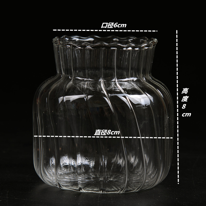 Ins Blumen flasche transparente Vase Hydro ponik Vase Blumen glasflasche für Blumen Desktop Glas dekoration beschwören: Burgunderrot
