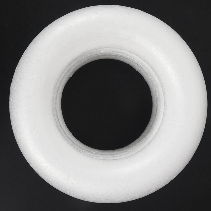 Craftmill Half Rounded foam Rings / Wreaths 25cm - Box of (5)