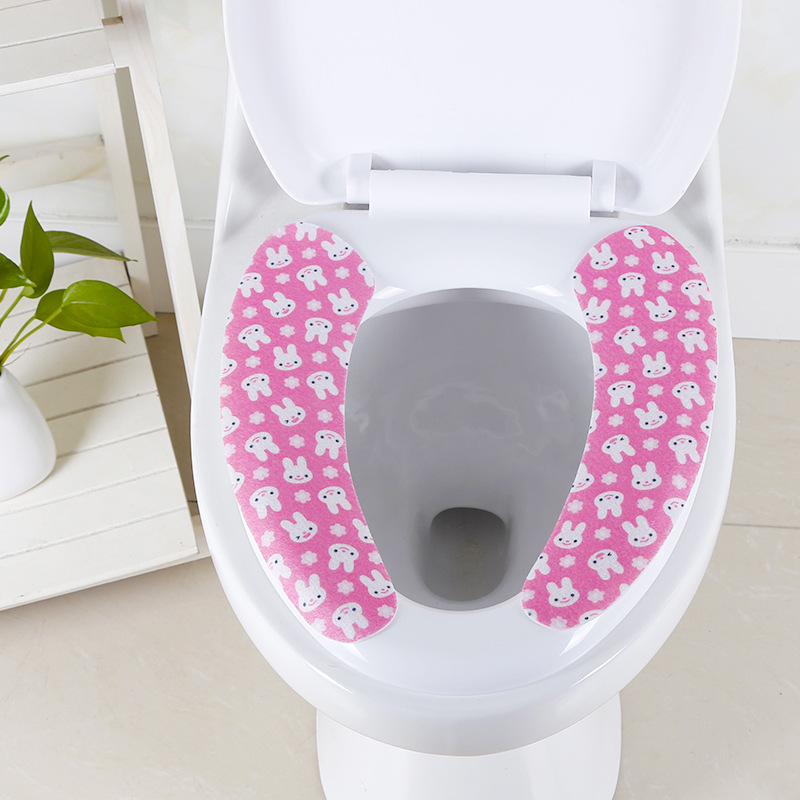 Universal varmt toilet mærkat toilet sædebetræk wc måtte nærskammel sæde vaskbart toiletbetræk badeværelse tilbehør