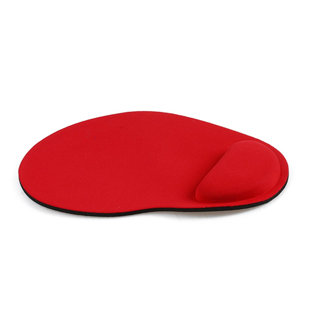 Marble Pattern Comfortable Ergonomic Wrist Rest Mouse Pad Wrist Support Non Slip Mice Mat Soft Mousepad For PC Laptop Computer: Red
