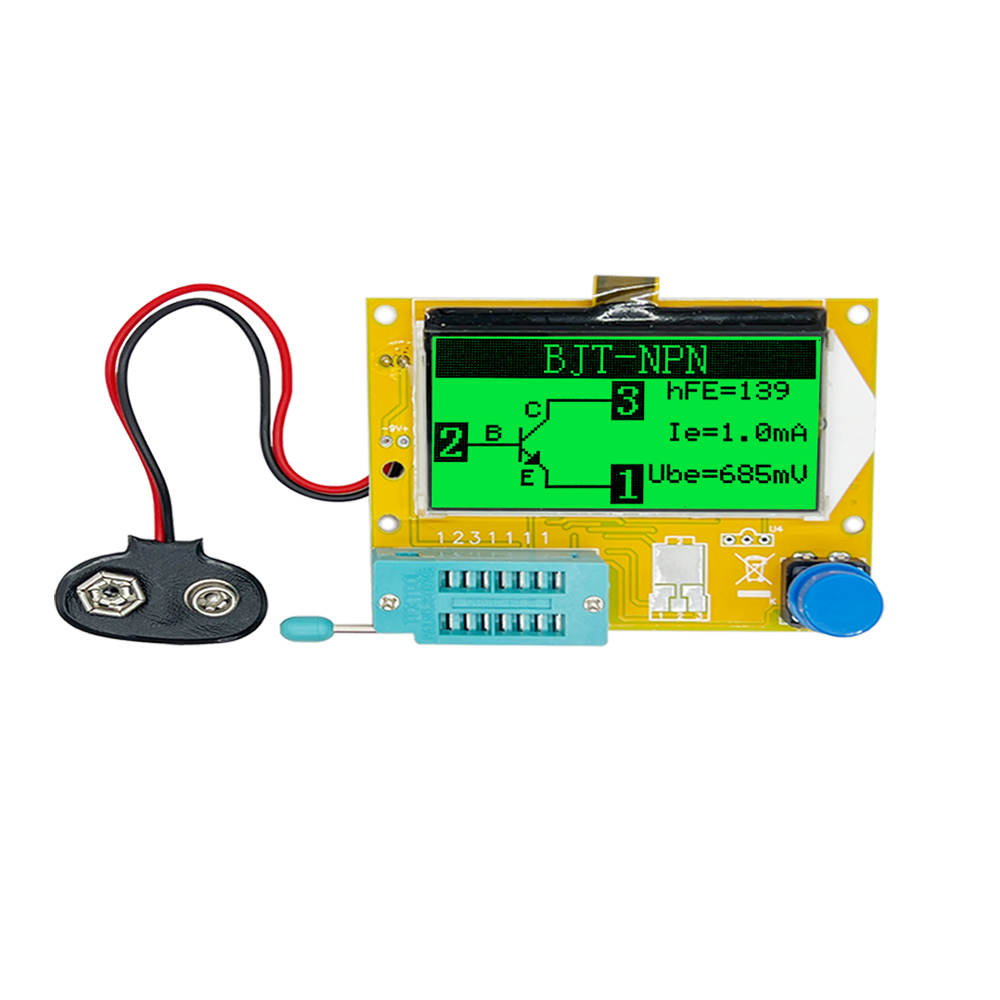Wysokiej jakości nowy miernik LCR-T4 ESR próbnik tranzystorów dioda trioda pojemność SCR próbnik indukcyjności: Różowy