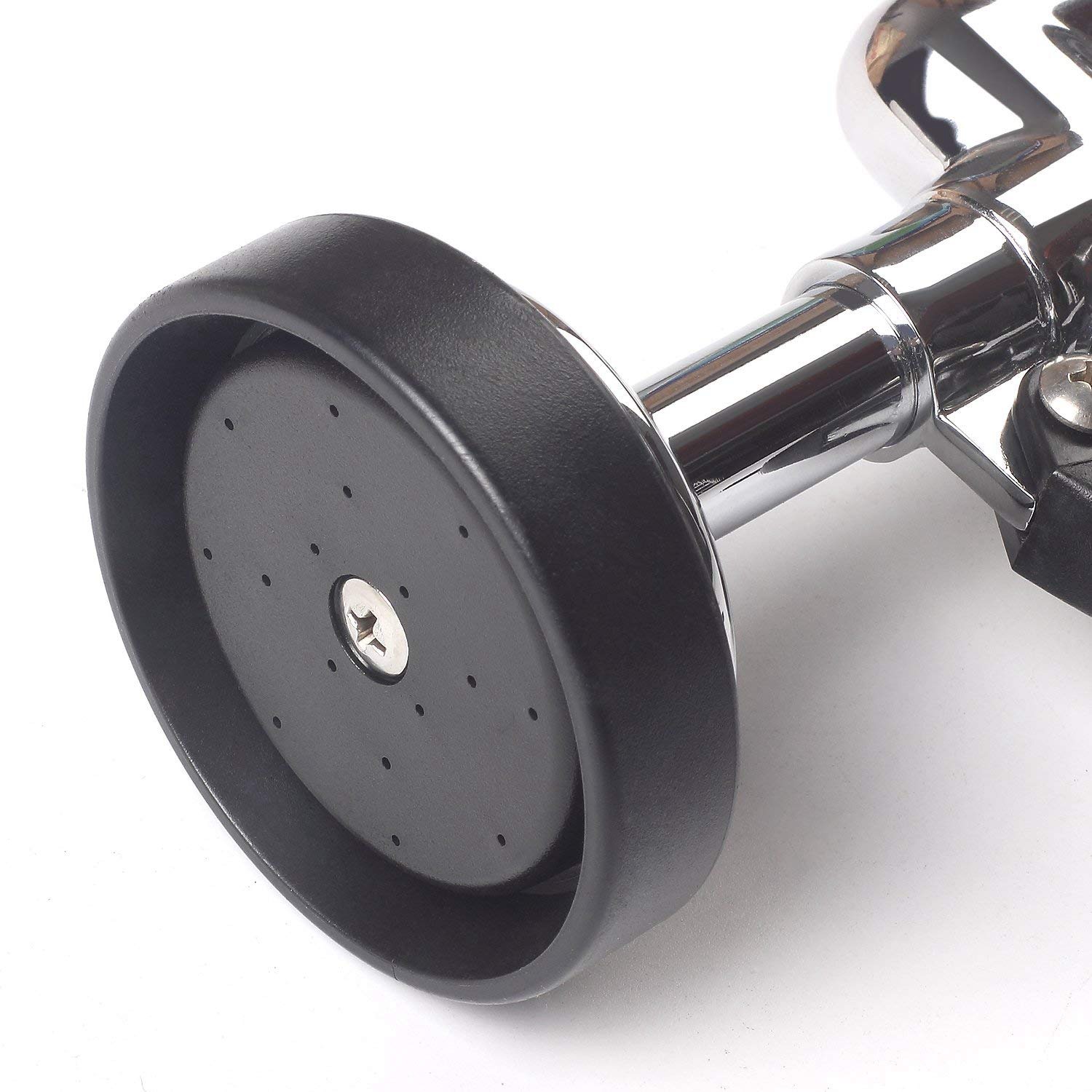 Pre Rinse Sprayer Commercial Kitchen Faucet Parts Chrome Finished (Black) With Steel Stainless Ring And Rubber Ring