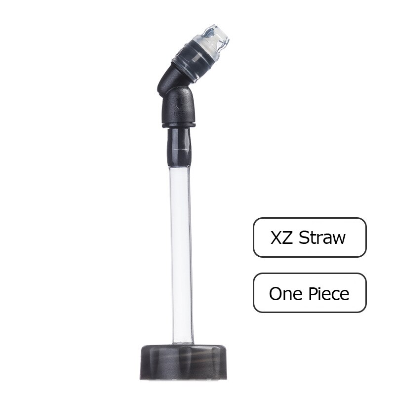 AONIJIE-botella de agua plegable SD21 Frasco blando, 250ml, 420ml, hidratación, vejiga de agua para correr, Maratón, ciclismo, senderismo: 2PCS Solo pajita