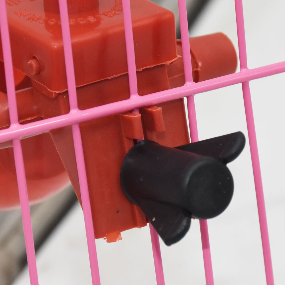 20Set Red Chicken Waterer Automatic Drinking Bowls For Chicken Coop Quail Poultry Chicken Fowl Drinker Farm Drinking Cups