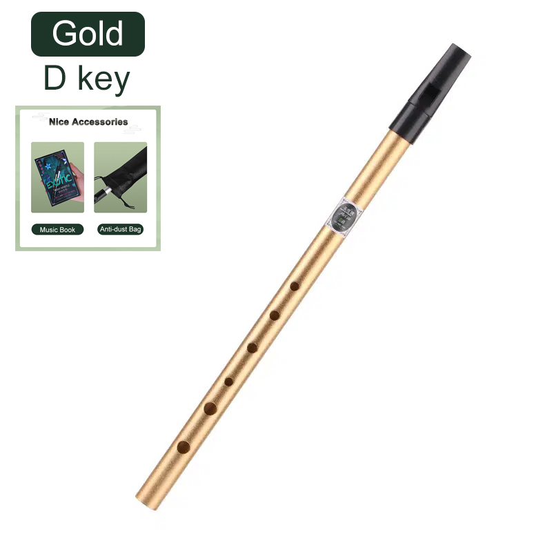 Irish Tin Whistle Key of C D Tin Whistle Penny Whistle Ireland Classical Instrument Easy-to-learn Perfect For Beginners: plum