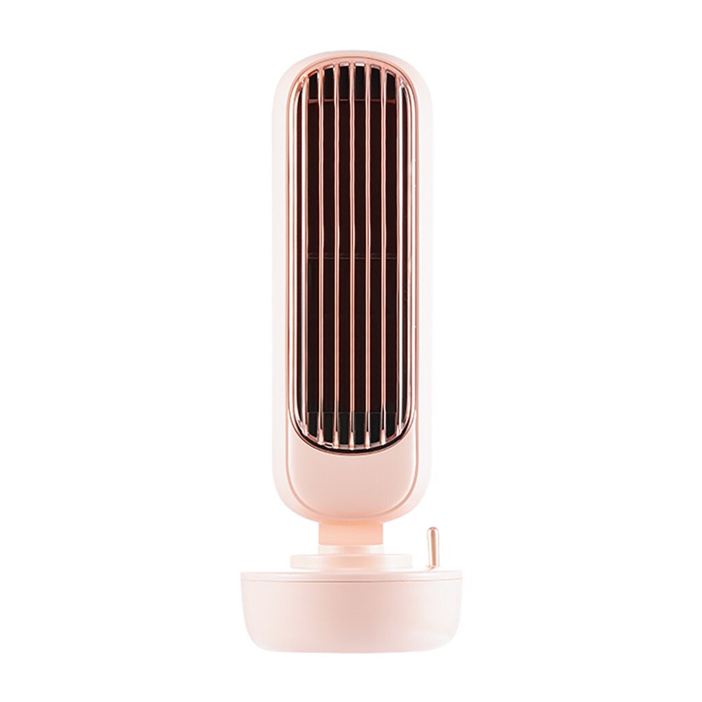 Fan Humidifier Office Air Purification Humidifier FLow Noise Colorful Portable Multi-function Mini Rechargeable Fan: PK