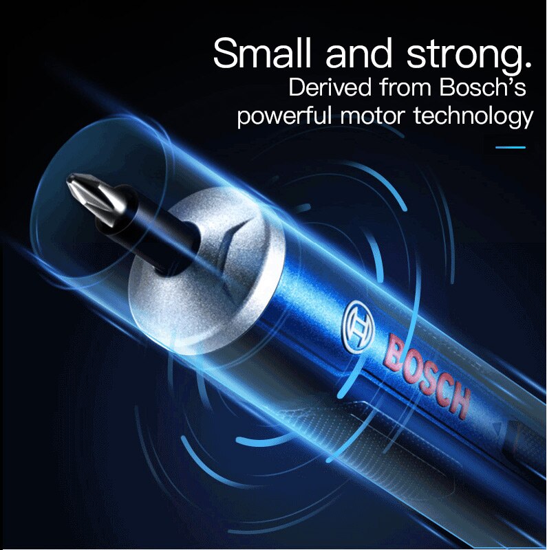 Bosch – tournevis sans fil intelligent GO 3.6V, outil électrique, 6 Modes, couples réglables, Kits d&#39;outils