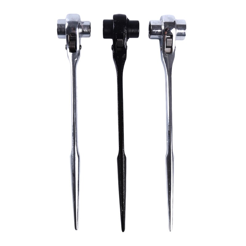 High Torque Ratchet Wrench For Socket Quick Release Square Head Spanner Socket Drive Hand Tool Hex Socket Wrench