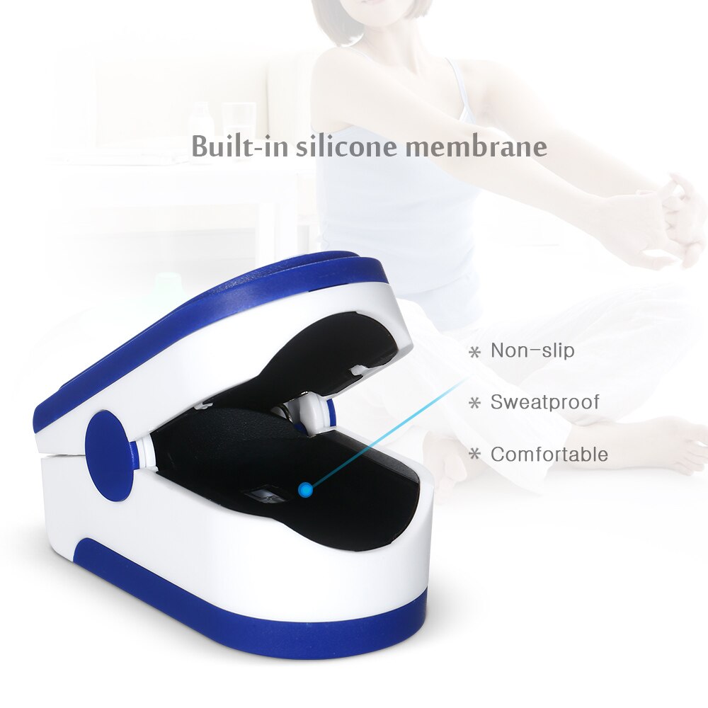 Fingertopp pulsoximeter blod syremättnad & pulsdetektering digital pulsoximeter finger pulsoksymetr napalcowy