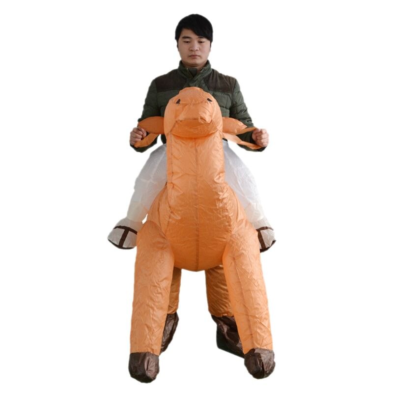 Kamel oppustelige dragter præstation kostume sprænge outfit voksen fest tøj