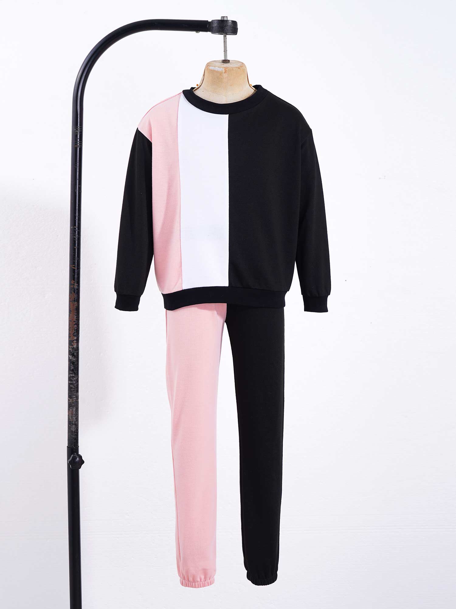 Meisjes Sport Outfit Trainingspakken Kinderen Sport Sets Kleding Kinderen Casual Lange Mouw Trui Top Met Broek Workout Fitness Pakken