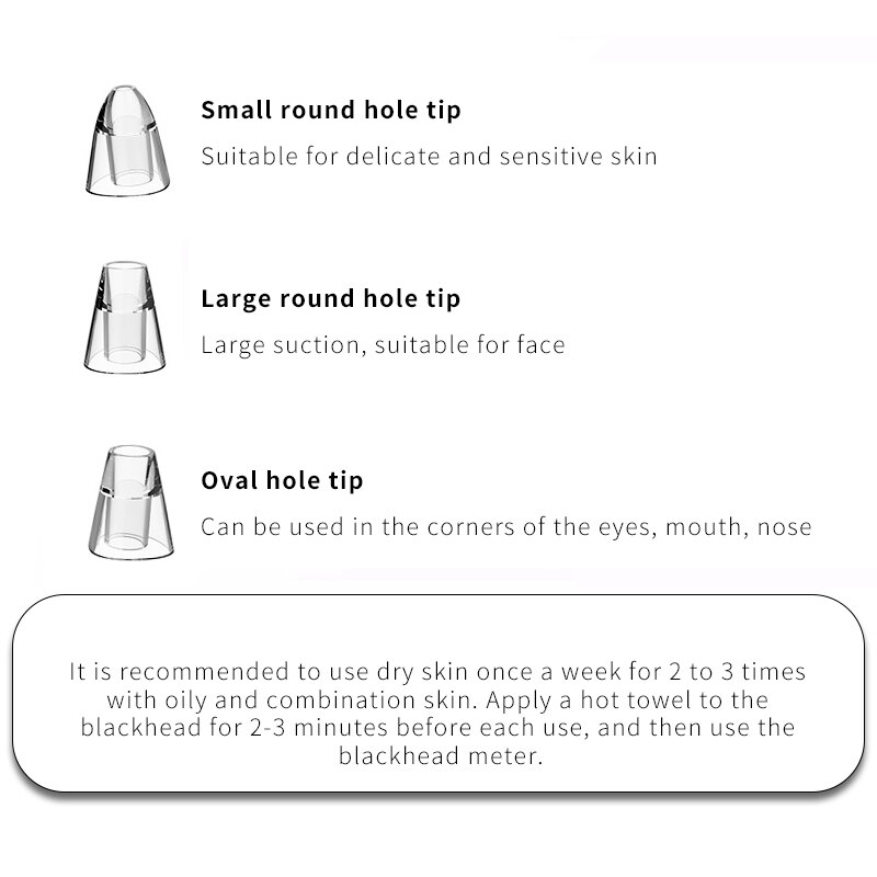 Vacuum Pore Cleaner Blackheads Electric Acne Clean Exfoliating Cleansing face Facial Instrument Comedones Remover Face Skin Car