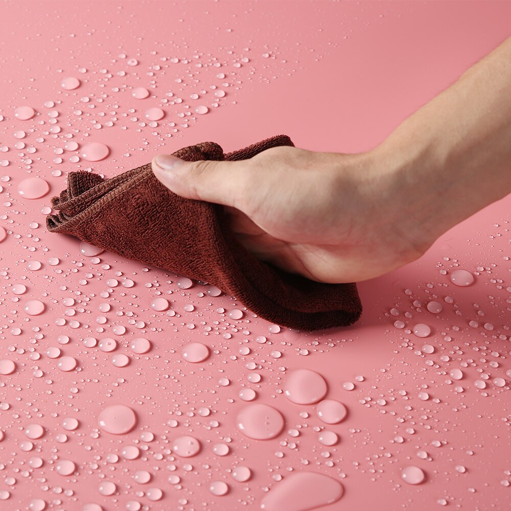 100cm*200cm 39"*79" Pink Seamless Water-proof PVC Backdrop Background Paper for Photo Video Photography Studio