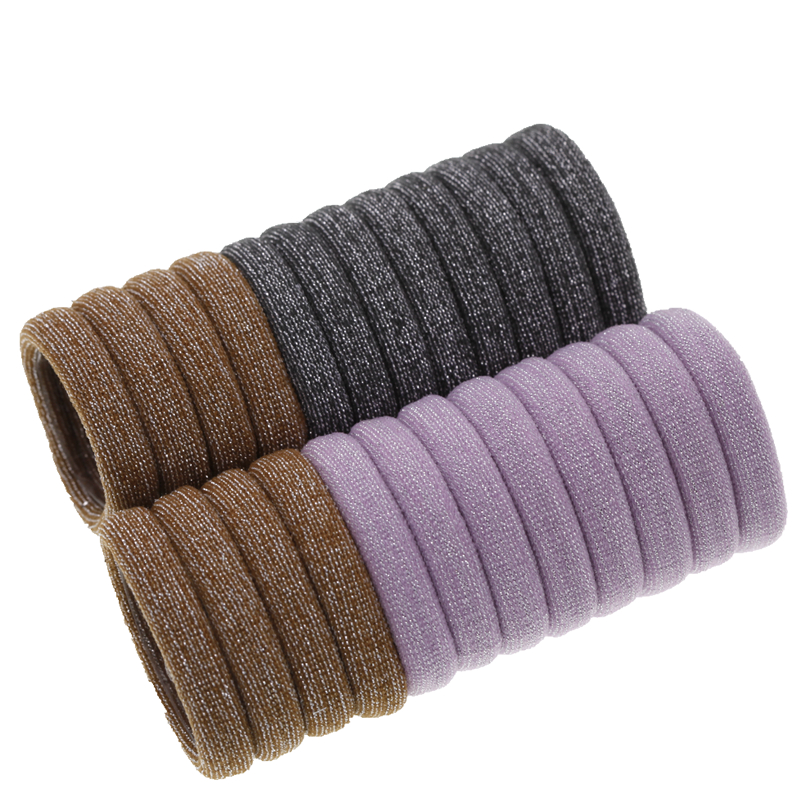 4.5 cm vrouwen haar rubber Meisjes Hoofdbanden haar Houders Kleurrijke Elastische Haarbanden kinderen Vrouwen Haaraccessoires hoofddeksels 24 stks/partij: Kastanjebruin