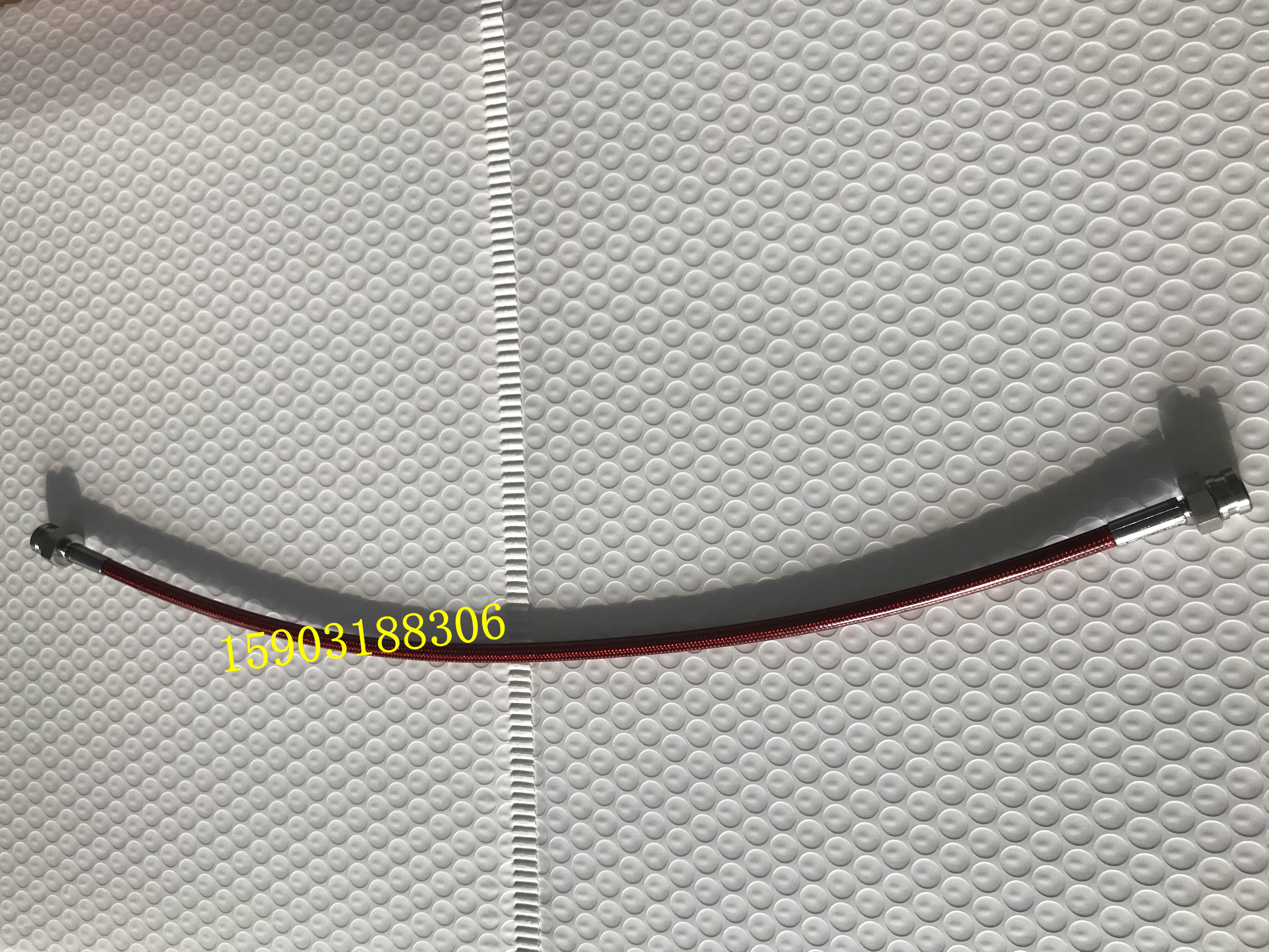 3AN AN3 Auto Brake Hoses Stainless Steel Braided PTFE Covered in PU with Both Side Hexagonal Joint