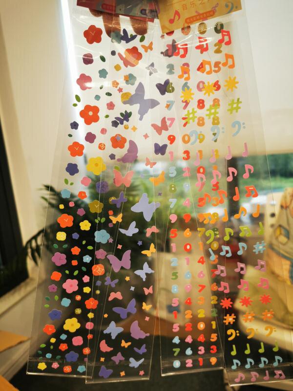 8 60x350mm Stationery Stickers Mini Kawaii Stickers Paper Sticker Ribbon Party DIY Scrapbook Diary Photo Album Decorative