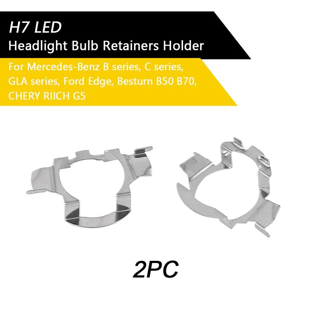 H7 LED Scheinwerfer Birne Halterungen Halfter Adapter Auto Birne Adapter Halfter Buchse für Nissan X-Pfad/Qashqai/Regal/Lacrosse/H7 Birne: Ursprünglich Titel