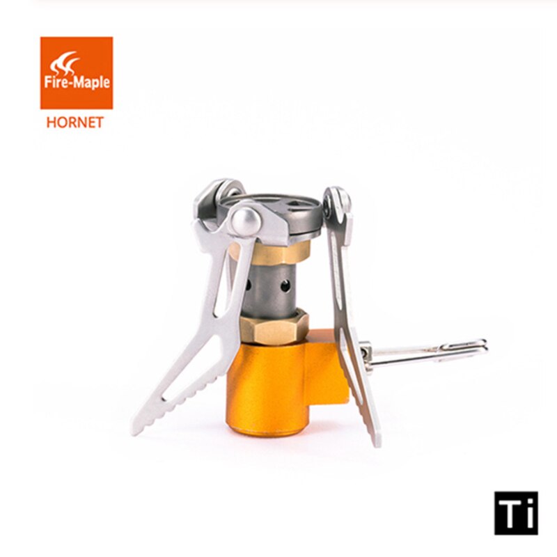 Fire Maple Camping Burners portable stove Outdoor Hiking Ultralight Rocket Stove FMS-300T Mini Titanium Stove: Default Title