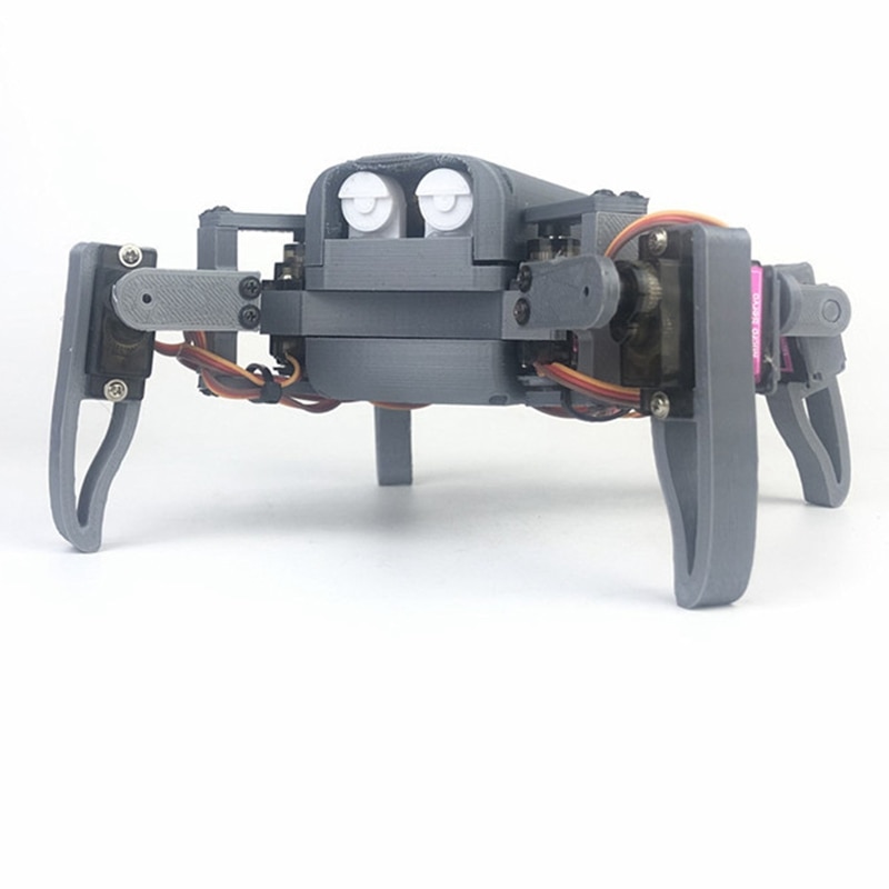 Viervoetige Spider Robot Mg90S Kit Maker Onderwijs WIFI Kan Telefoon Controle