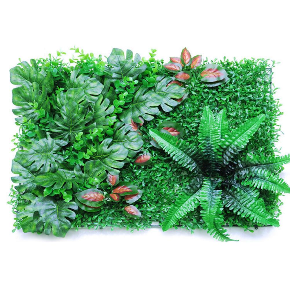 40*60Cm Tuin Hek Kunstmatige Blad Hedge Board Simulatie Plant Muur Groene Plant Muur Decoratie Achtergrond Muur Decoratie