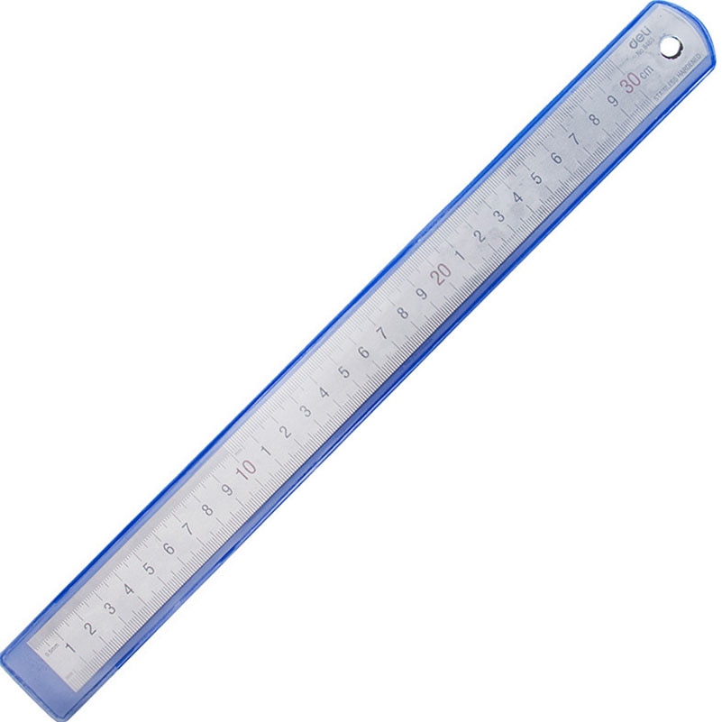Règle En Acier Inoxydable 50 Cm - Graduation Métrique - Précision Et Durabilité