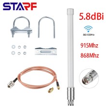 Helium HNT Mining Antenna 860-930MHz For RAK 5.8 DBi Outdoor LoRa Omni Fiberglass Fiber Antenna Kit Helium Hotspot