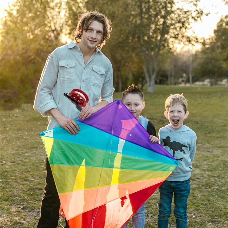 2pcs Kite Line Wheels Reel Winders Kite Winder Kite Accessories For Kids Line Wheel Kite Flying Children'S Kite Wheel