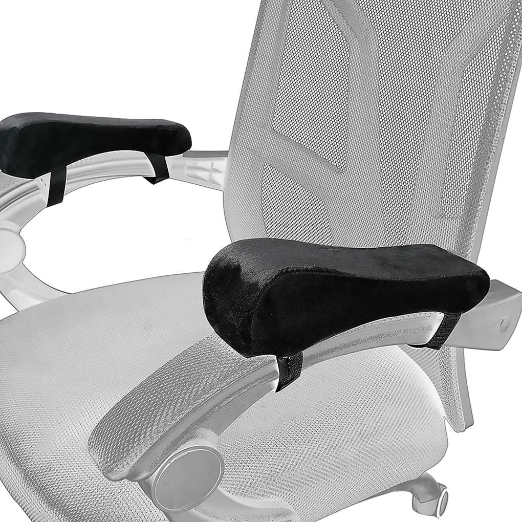 2 Stks/set Stoel Armsteun Pads Memory Foam Elleboog Kussen Thuis Kantoor Swivel Werken Stoel Armsteun Kussen Kussen Comfy Stoel
