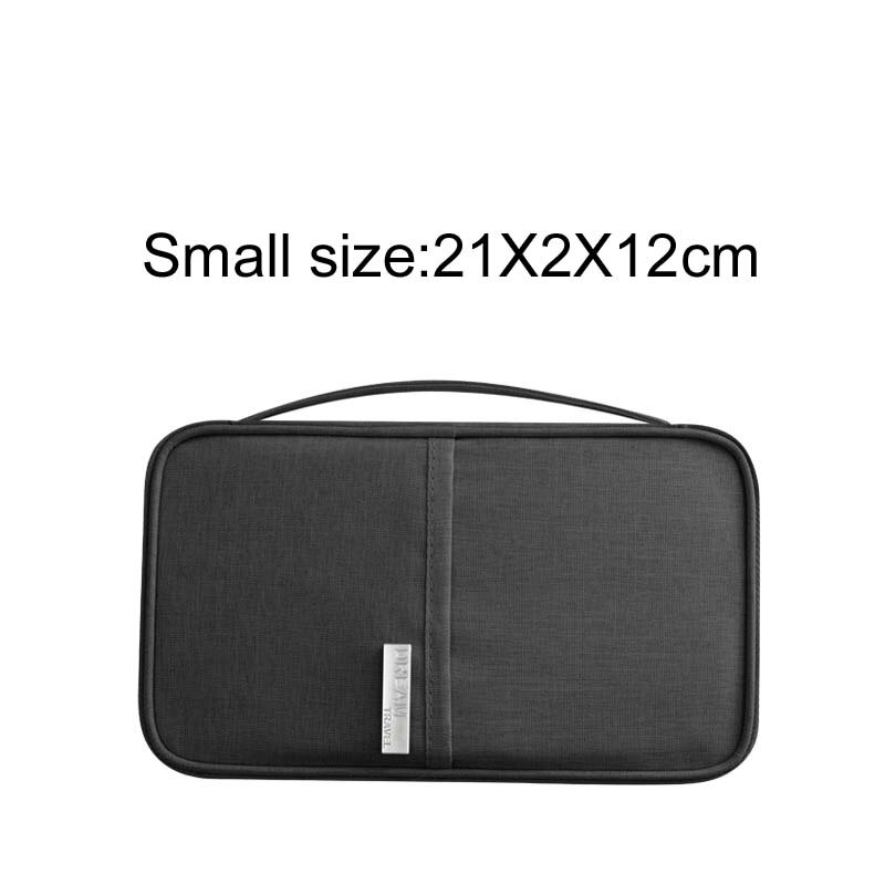 Bolsa de viaje impermeable, gran capacidad, multifuncional, separación en seco y húmedo, bolso de almacenamiento, deflector de viaje, fin de semana, cubos de embalaje: Style 2 small black