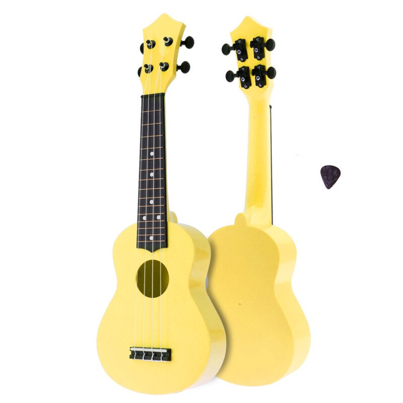 21 Inch Sopraan Akoestische Ukulele Kleurrijke Abs Plastic 4 Snaren Hawaii Gitaar Musica Instrument Voor Kinderen En Muziek Beginners